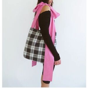 Lucky Loves Label | Bow Bag Quilted Tote Purse